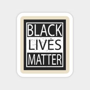 Black lives matter t-shirt sticker Sticker